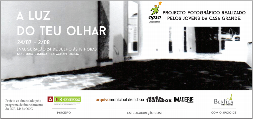 Convite a Luz do Teu Olhar 24 Julho