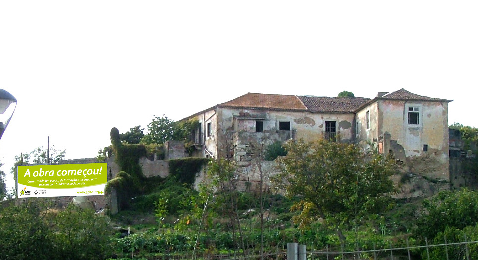 casa grande obra comecou